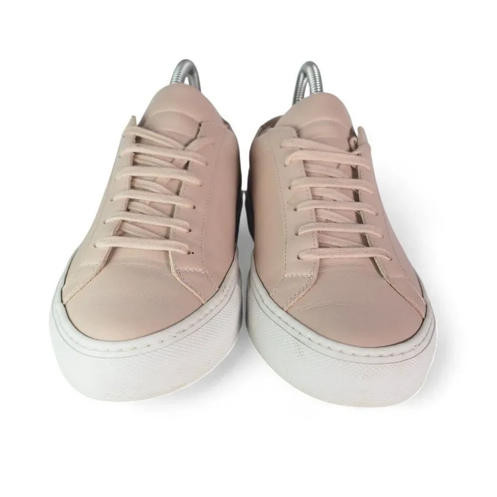 Woman by Common Projects Achilles Leather Sneakers‎ Apricot Pink Women's 7/38